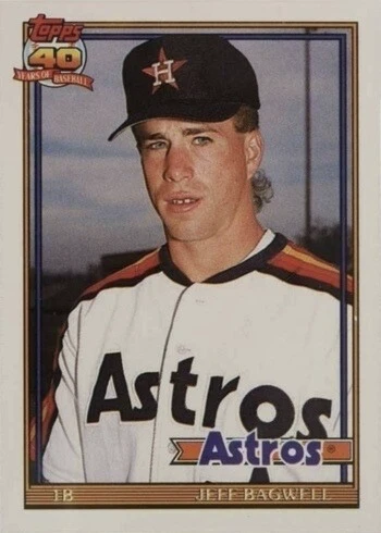 1991 Topps Traded #4T Jeff Bagwell Rookie Card