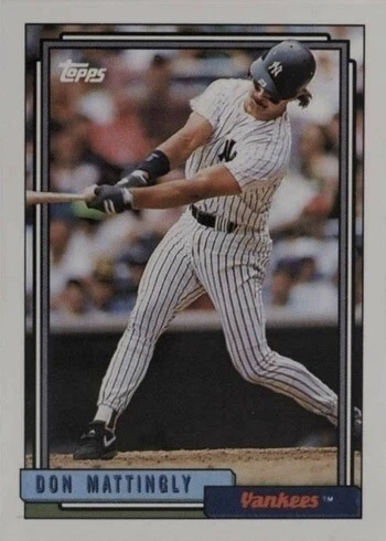 1992 Topps #300 Don Mattingly Baseball Card