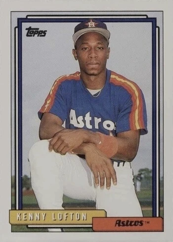 1992 Topps #69 Kenny Lofton Rookie Card 1992 Topps #69 Kenny Lofton Rookie Card