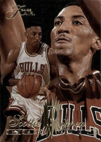 1994 Flair #24 Scottie Pippen Basketball Card