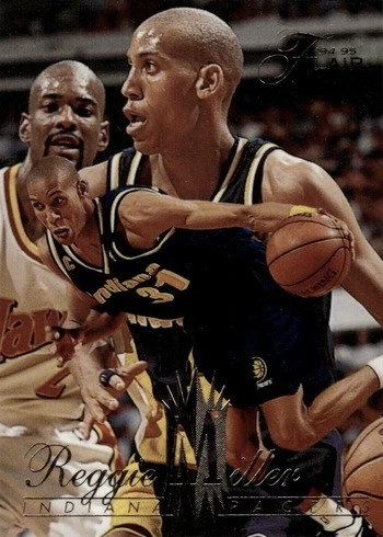 1994 Flair #62 Reggie Miller Basketball Card