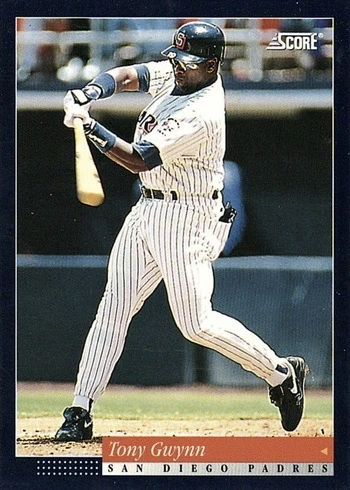 1994 Score #12 Tony Gwynn Baseball Card