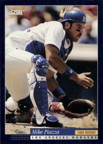 1994 Score #476 Mike Piazza Baseball Card