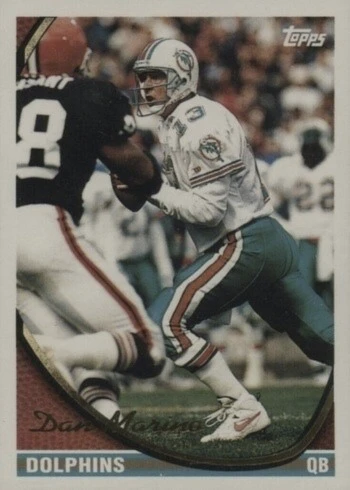 1994 Topps #160 Dan Marino Football Card 1994 Topps #160 Dan Marino Football Card
