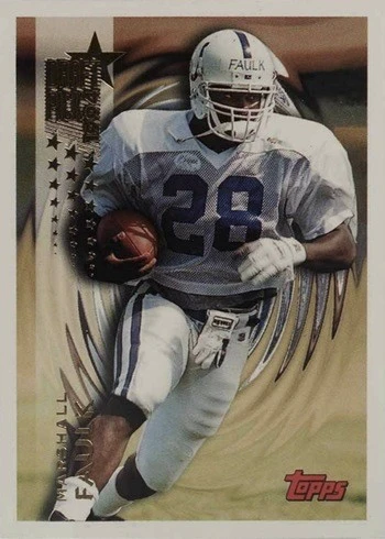 1994 Topps #445 Marshall Faulk Rookie Card 1994 Topps #445 Marshall Faulk Rookie Card