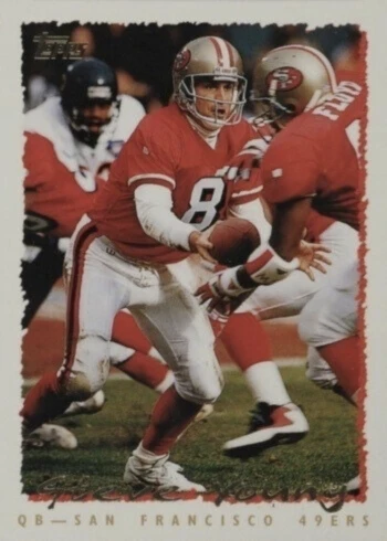 1995 Topps #300 Steve Young Football Card