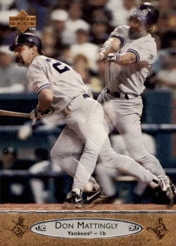 1996 Upper Deck #154 Don Mattingly Baseball Card