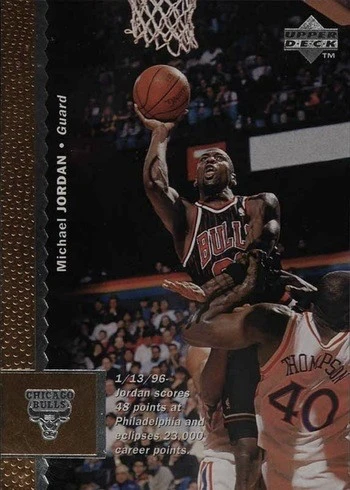 1996 Upper Deck #16 Michael Jordan Basketball Card
