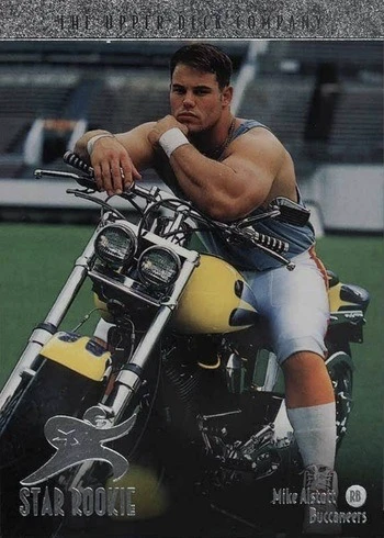 1996 Upper Deck #23 Mike Alstott Rookie Card 1996 Upper Deck #23 Mike Alstott Rookie Card