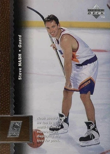 1996 Upper Deck #280 Steve Nash Rookie Card