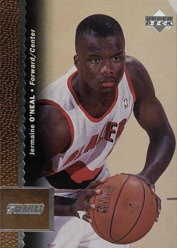 1996 Upper Deck #284 Jermain O'Neal Rookie Card