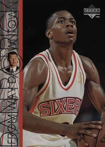 1996 Upper Deck #350 Allen Iverson Basketball Card