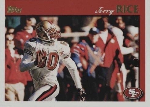 1997 Topps #300 Jerry Rice Football Card