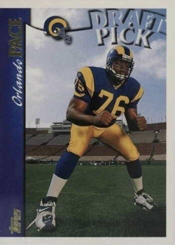 1997 Topps #400 Orlando Pace Rookie Card