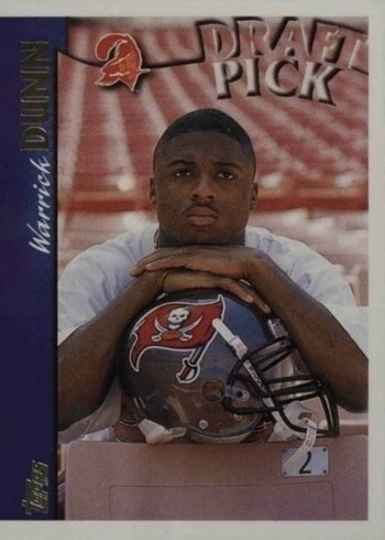 1997 Topps #415 Warrick Dunn Rookie Card