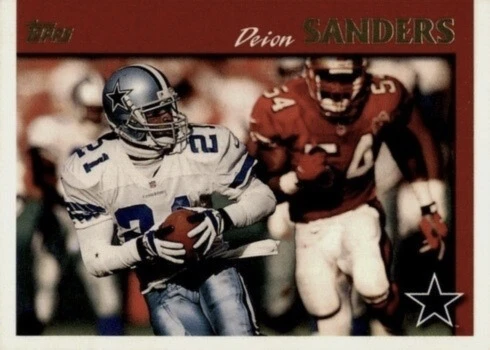 1997 Topps #5 Deion Sanders Football Card