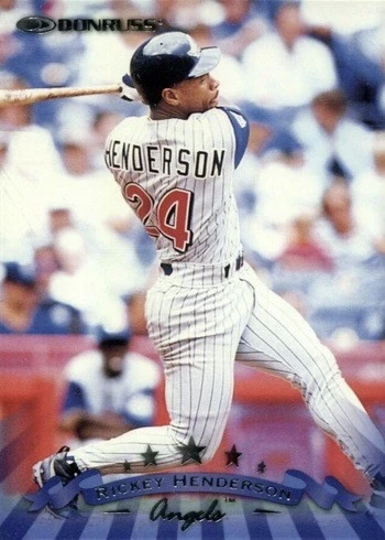 1998 Donruss #118 Rickey Henderson Baseball Card