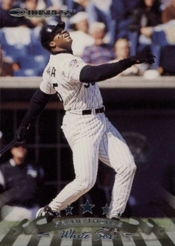 1998 Donruss #12 Frank Thomas Baseball Card 1998 Donruss #12 Frank Thomas Baseball Card