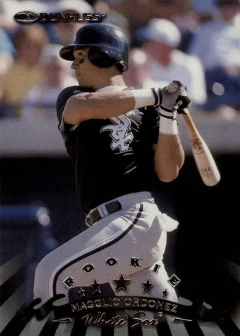 1998 Donruss #305 Magglio Ordonez Baseball Card 1998 Donruss #305 Magglio Ordonez Baseball Card
