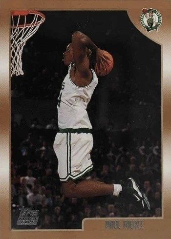 1998 Topps #135 Paul Pierce Rookie Card