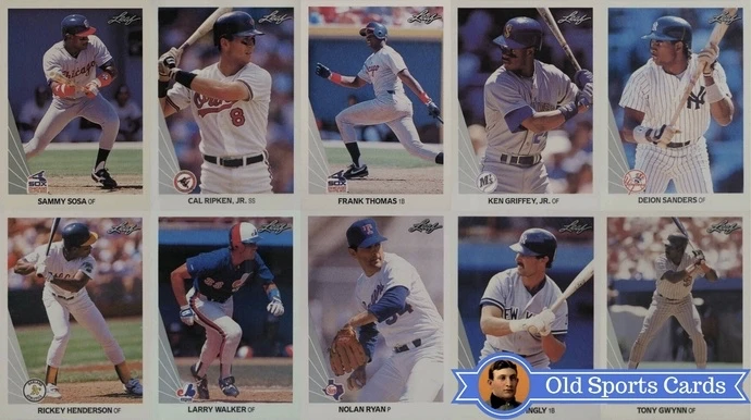 Most Valuable 1990 Leaf Baseball Cards