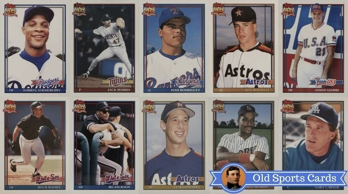 Most Valuable 1991 Topps Traded Baseball Cards