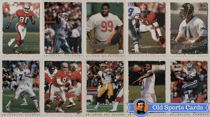 Most Valuable 1995 Topps Football Cards