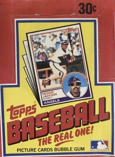 Unopened Box of 1983 Topps Baseball Cards
