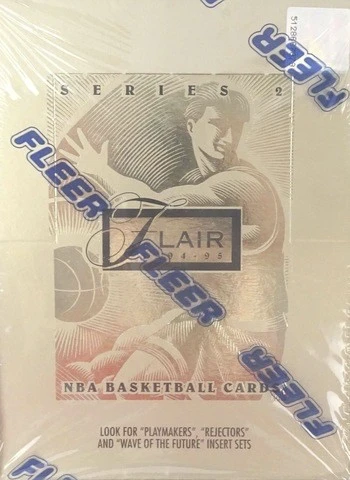 Unopened Box of 1994 Flair Basketball Cards