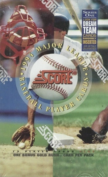 Unopened Box of 1994 Score Baseball Cards