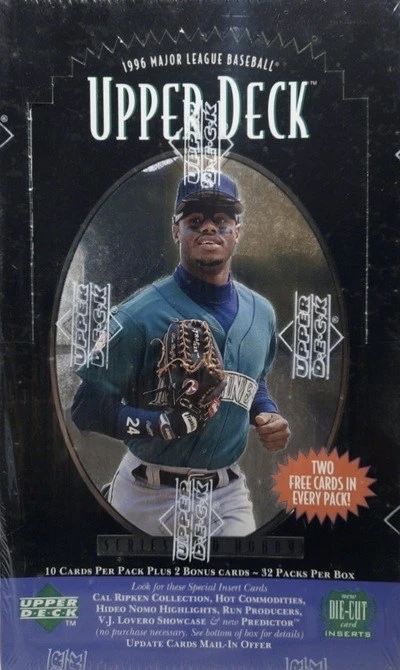 Unopened Box of 1996 Upper Deck Baseball Cards