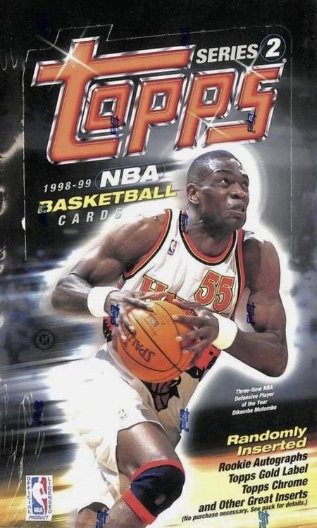 Unopened Box of 1998 Topps Basketball Cards