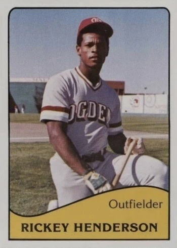 1979 TCMA Ogden A's #9 Rickey Henderson Baseball Card