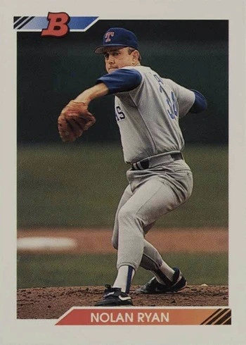 1992 Bowman #222 Nolan Ryan Baseball Card