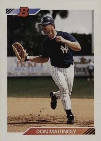 1992 Bowman #340 Don Mattingly Baseball Card