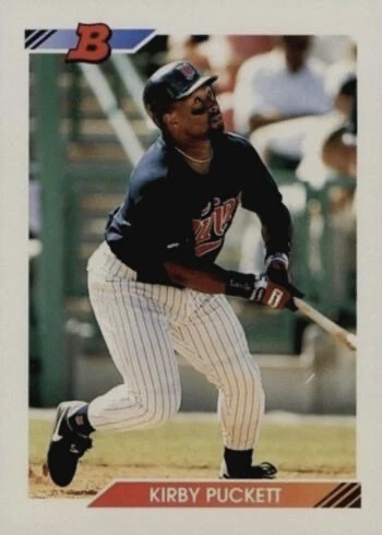 1992 Bowman #80 Kirby Puckett Baseball Card