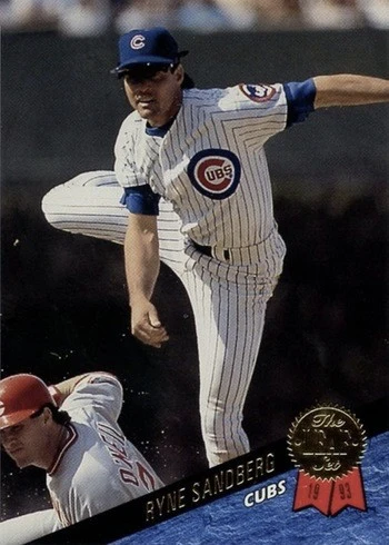 1993 Leaf #224 Ryne Sandberg Baseball Card