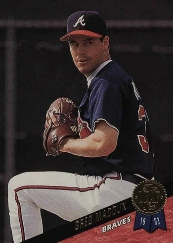 1993 Leaf #326 Greg Maddux Baseball Card