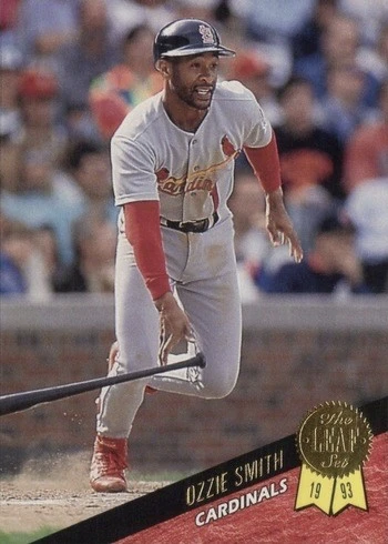 1993 Leaf #328 Ozzie Smith Baseball Card