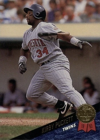 1993 Leaf #378 Kirby Puckett Baseball Card