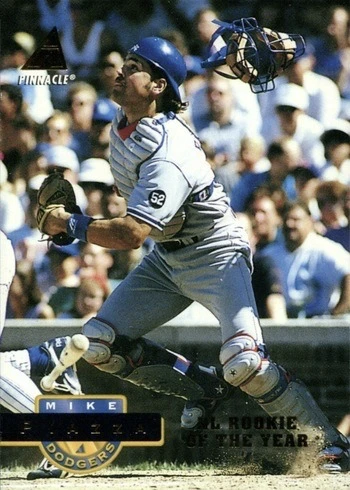 1994 Pinnacle #28 Mike Piazza Baseball Card