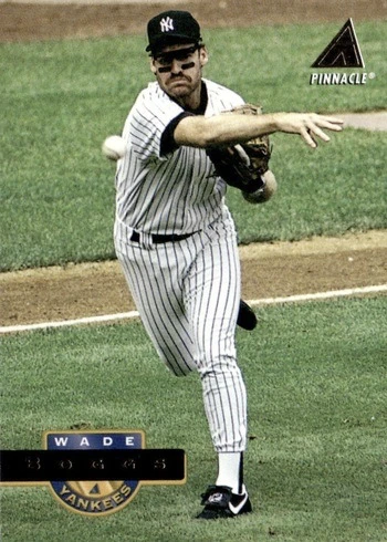 1994 Pinnacle #31 Wade Boggs Baseball Card