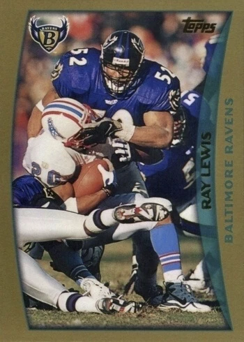 1998 Topps #181 Ray Lewis Football Card