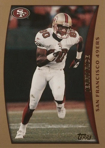 1998 Topps #250 Jerry Rice Football Card