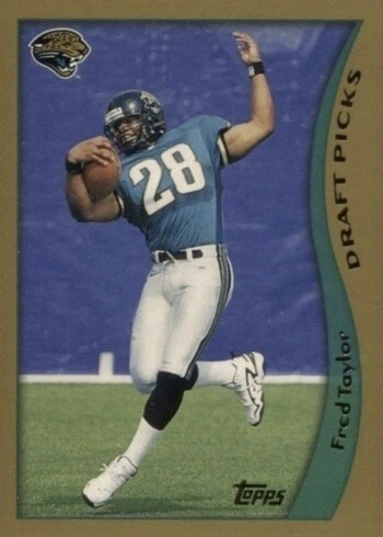 1998 Topps #339 Fred Taylor Rookie Card