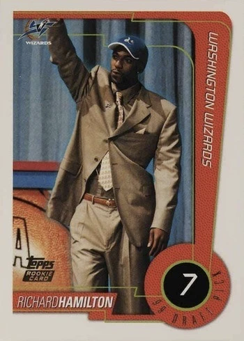 1999 Topps #114 Richard Hamilton Rookie Card 1999 Topps #114 Richard Hamilton Rookie Card