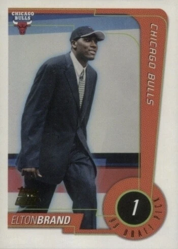 1999 Topps #115 Elton Brand Rookie Card 1999 Topps #115 Elton Brand Rookie Card