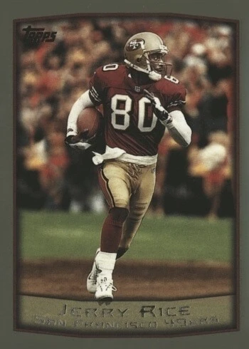 1999 Topps #269 Jerry Rice Football Card