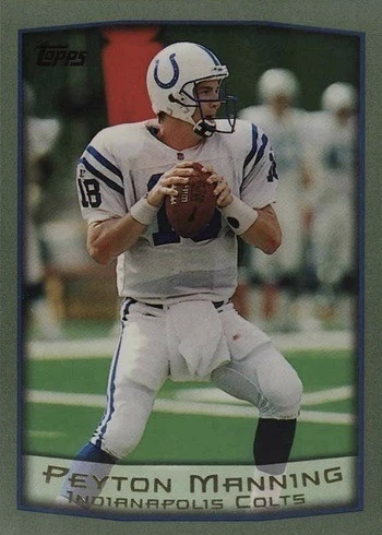 1999 Topps #300 Peyton Manning Football Card
