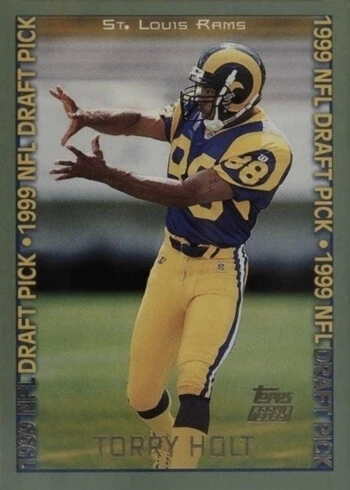 1999 Topps #343 Torry Holt Rookie Card